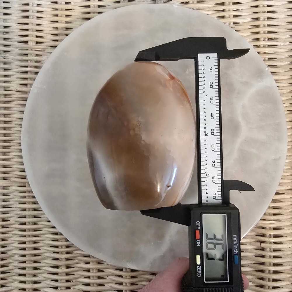 Carnelian Stone (Un-heated) Free-Form 1.1 Lbs 3.6 Inches - Picture 5 of 6